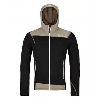Hanorac Ortovox Fleece Light, Black Raven