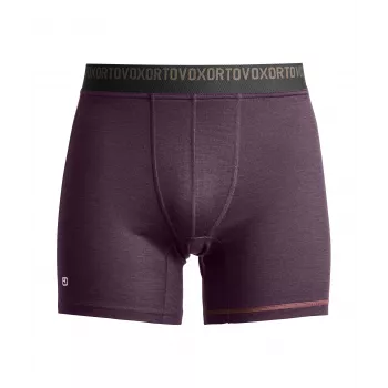Ortovox 185 Rock N Wool Boxer - Dark Wild Berry - mărimea S