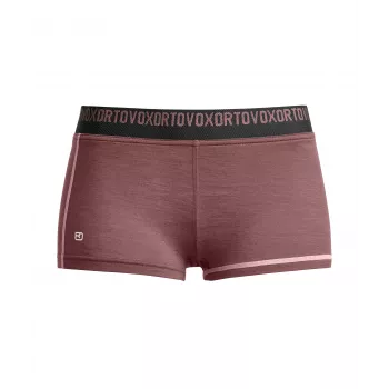 Ortovox 185 Rock'N'Wool Hot Pants Boxer termic Damă - Chestnut, mărimea M