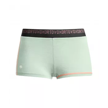 Ortovox 185 Rock'N'Wool Hot Pants damă boxeri termici - Green Acid, mărimea S