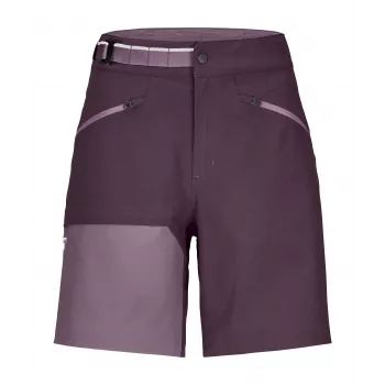 Pantaloni scurți Ortovox Brenta pentru femei - Dark Wild Berry, S