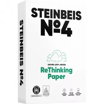 Steinbeis nr. 4 hârtie reciclată A4 80 g/m² 500 coli ISO 100