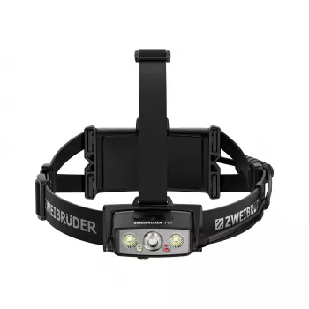 Lanternă frontală LED reîncărcabilă Zweibrüder ZB11H, 2500 lumeni, USB-C