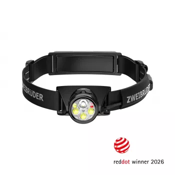Lanternă frontală LED reîncărcabilă Zweibrüder ZB7H, 1200 lumeni, USB-C