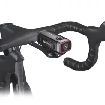 Suport integrat de ghidon AKEEYO Garmin pentru cameră - negru