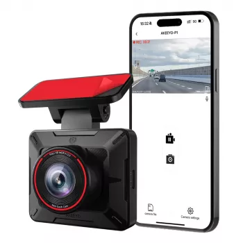 Cameră de bord auto AKEEYO P1 Full HD 30fps - Negru