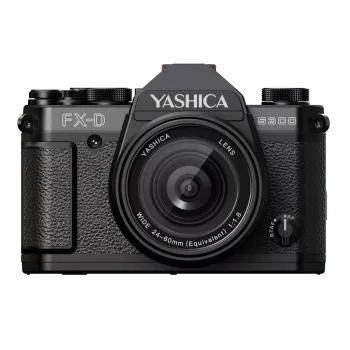 Cameră digitală compactă Yashica FX-D S300, 50 MP, 4K, neagră