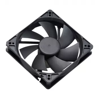 Ventilator Akasa 12 cm negru - 17,5 dB - negru
