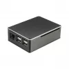 Carcasă Akasa A-RA02-M1B pentru Raspberry Pi - aluminiu - răcire pasivă fără ventilator - neagră