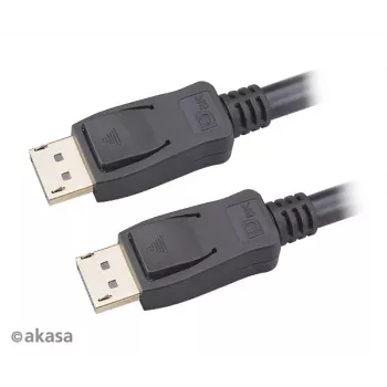 Cablu Akasa AK-CBDP23-50BK DisplayPort 1.4 5 m negru