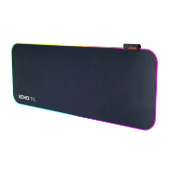 Covoraș gaming RGB AKASA SOHO RXL - 78x30cm - grosime 4mm - negru