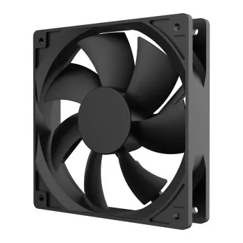 Ventilator Akasa Smart negru 12 cm PWM cu rulment HD negru 600-1600 rot/min