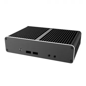 Akasa Newton CAC carcasă fără ventilator pentru Intel NUC 11th Gen Atlas Canyon (negru)
