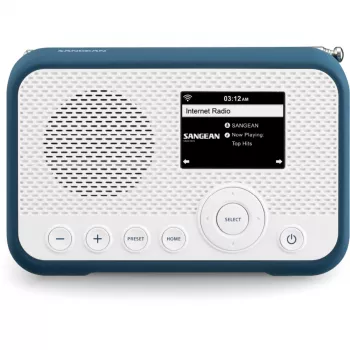Sangean WFR-39 White - Ink Blue radio internet portabil