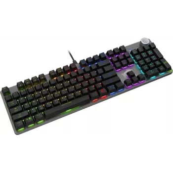 Tastatură mecanică gaming MSI Forge GK320 RGB Red Switch layout FR neagră