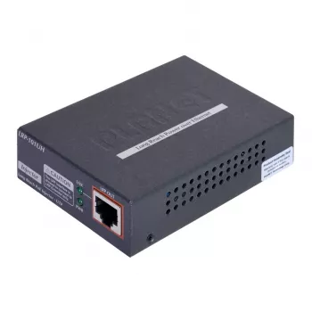 Extender PoE Long Reach PLANET LRP-101UH, montaj pe perete, 500m, 30W