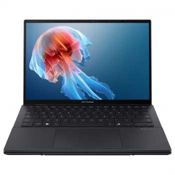 ASUS Zenbook Duo UX8406CA-ISSQL41X laptop, Intel Core Ultra 9 285H, 14 inch, 32 GB, 1 TB SSD, tastatură franceză AZERTY