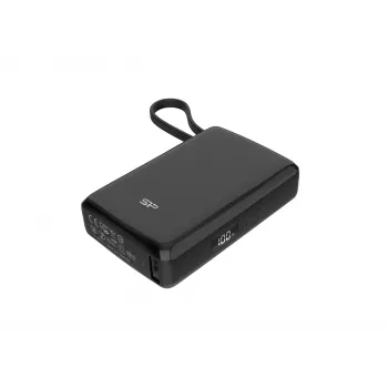 Baterie externă Silicon Power CP10 10000mAh PD USB-A 2xUSB-C, neagră