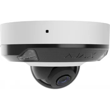 Cameră de supraveghere AJAX DomeCam Mini HL 5MP 4mm albă IP65 PoE