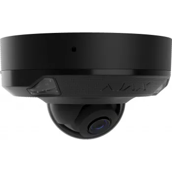 Cameră de rețea AJAX DomeCam Mini HL (8 MP/2,8 mm) neagră