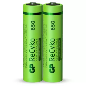 Acumulator reîncărcabil GP ReCyko AAA Micro NiMH 650 mAh 1,2V blister de 2