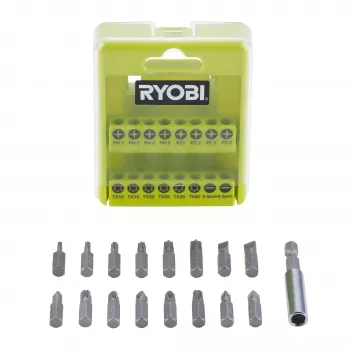 Ryobi RAK17SD set de 17 biți pentru șurubelniță