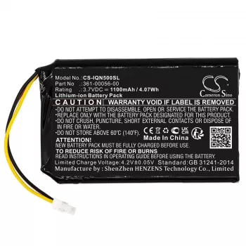 Acumulator de schimb Cameron Sino 1200mAh 3,7V pentru Garmin Nuvi 30 50 52 55 51 LM LMT, Mitac Mio Spirit 8500 LM