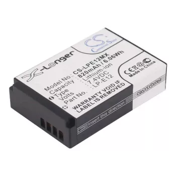 Baterie de schimb Cameron Sino LP-E12 pentru Canon EOS seria M