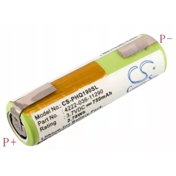 Baterie de schimb CAMERON SINO 036-11290 pentru aparat de ras Philips Panasonic Arcitec - Ni-MH 1,2V 2100mAh