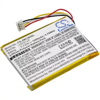 Acumulator de schimb Cameron Sino pentru JBL Clip 3, Clip 3AN, Clip 3SAND (L0721-LF / CS-JMC300SL) - 1000mAh 3,7V Li-Po