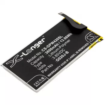 Acumulator CAMERON SINO tip G020J-B pentru Google Pixel 4 XL 4XL G020P 3600mAh / CS-GPW420SL