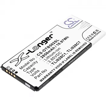 Acumulator de schimb Cameron Sino TLi028C1 TLi028C7 pentru Alcatel 1B 2020 OT-5002 OT-5002A AT&T CS-OTB502SL