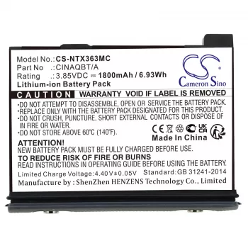 Baterie CAMERON SINO tip CINAQBT/A pentru Insta360 X3 / One X3 - CS-NTX363MC