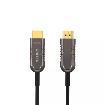 Cablu optic activ UNITEK Premium HDMI 60m - Negru