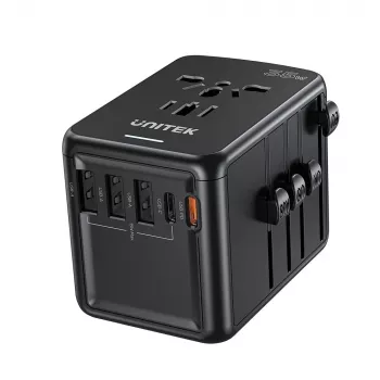 Încărcător de călătorie UNITEK Riad EU/US/UK/AUS PD 35W