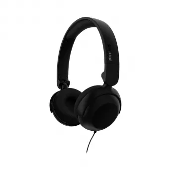 Căști on-ear cu fir Philips TAH2100BK/00, negre