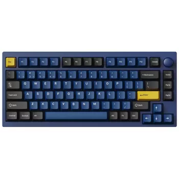 Tastatură mecanică Keychron P1P-O1 75% Lemokey Super Red Switch Navy Blue