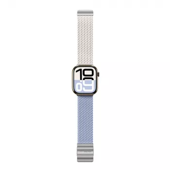Set de 2 curele AMAZINGTHING Blend Band pentru Apple Watch 45/46/49 mm - Starry Blue / Starlight