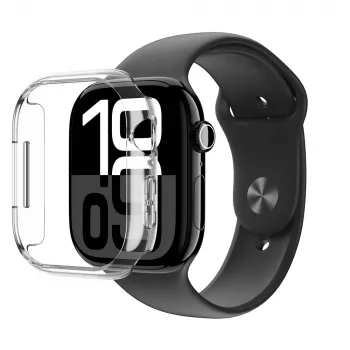 Husă minimală AMAZINGTHING pentru Apple Watch 42mm – transparentă