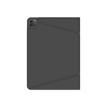 Husă folio cu suport AMAZINGTHING Matte Pro Mag pentru iPad Air 13 M2/M3/M4 (2024/2025/2026) - Negru