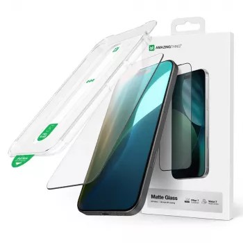 AMAZINGTHING Titan Vision 7 folie de protecție mată din sticlă securizată pentru Apple iPhone 17 Pro