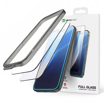 AMAZINGTHING Radix Full folie de protecție din sticlă securizată pentru Apple iPhone 17 Air (2 bucăți)