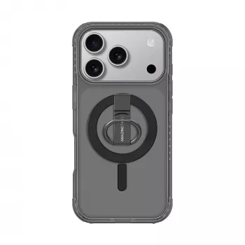 Husă AMAZINGTHING Titan Pro Grip Ring Set pentru iPhone 17 Pro, compatibilă cu MagSafe, neagră