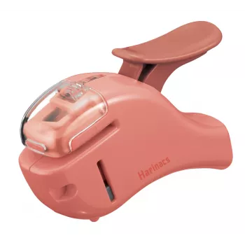 KOKUYO Harinacs SMALL+ capsator fără agrafe Roz somon, capacitate 5 coli (SLN-MSH305VP)