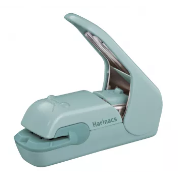 Capsator fără capse KOKUYO Harinacs Press albastru-verde, capacitate 5 coli (SLN-MPH105GB)