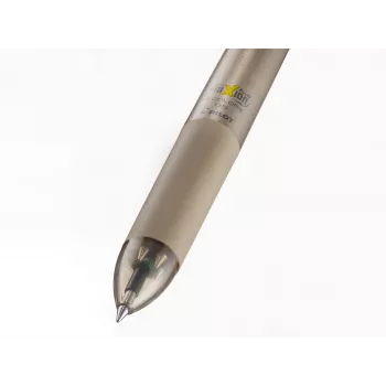 PILOT PEN FriXion Ball 4 Pix cu gel ștersabil 4-în-1 Corp negru 0,5 mm extrafin