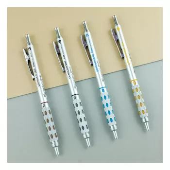 Creion mecanic Pentel 0,5 mm argintiu metalic