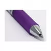 Pix cu gel Pentel BL77-VO EnerGel - 0,7 mm - cerneală violet - corp argintiu - linie medie - pachet de 12