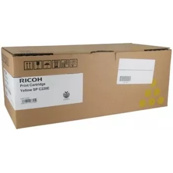 Ricoh SP C220E Cartuș de toner original galben (407643)