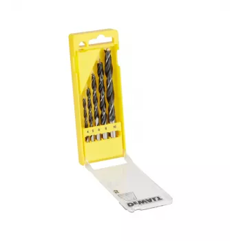 Set de burghie cu vârf DEWALT DT4535, 5 piese, 4-10mm